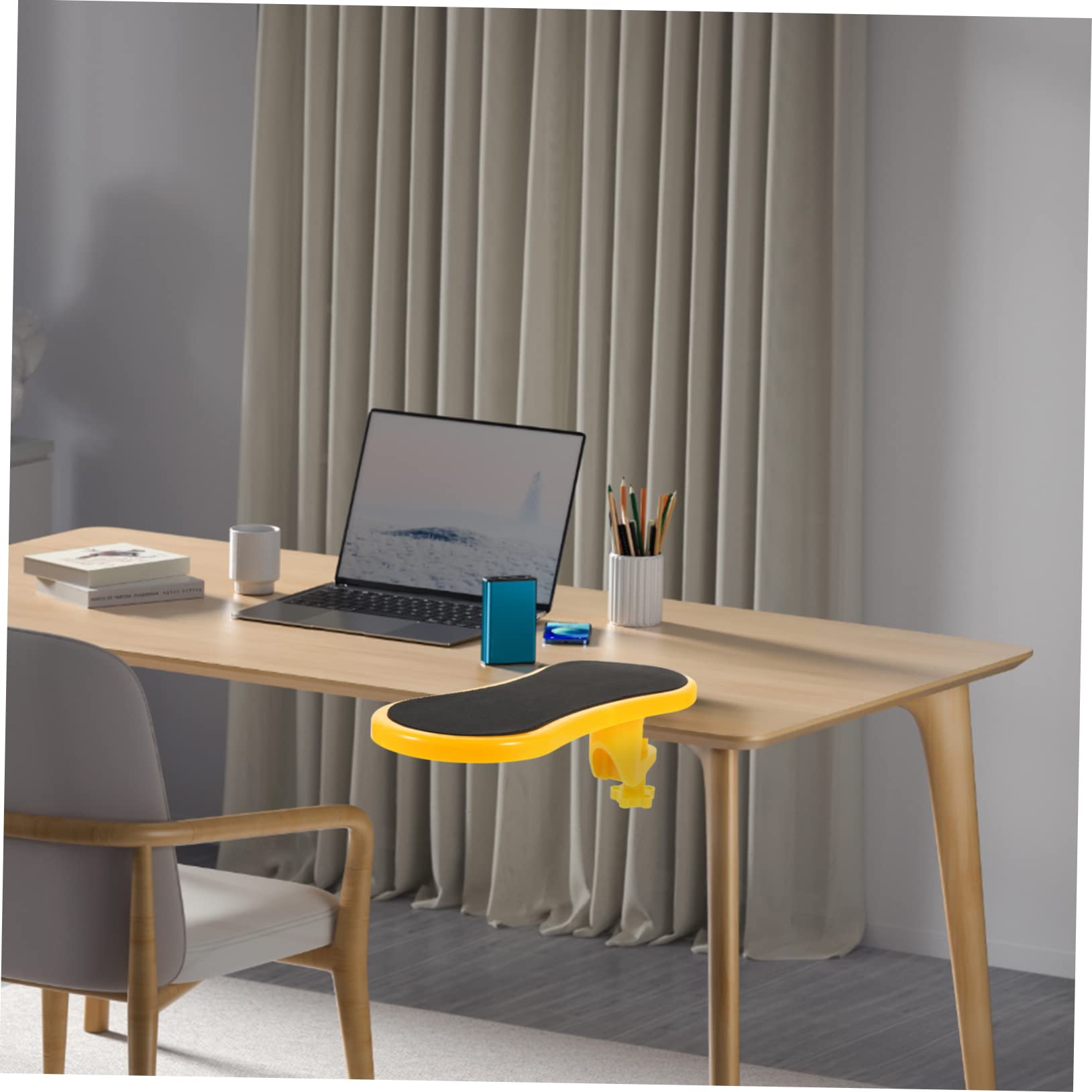 Angoily 2 Pezzi Poggiapolsi Ergonomico per Scrivania per Avambraccio Estensore per Computer per Comfort Durante Lavoro e