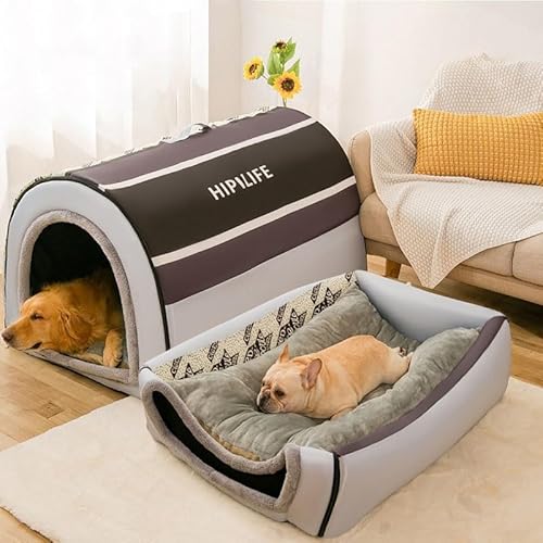 2 in 1犬 ベッド ドーム,ペットベッドドーム 冬,猫 ドーム型ベッド,犬 ハウス ドーム猫 ハウス 冬,猫 ハウス,猫はうす ドーム,犬 家,猫 家 猫ベッドドーム型ペットべっと 犬 ドーム冬,猫の家,小型犬中型犬大型犬ペット51kg以下のペットに適