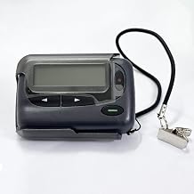 Programmable Alphanumeric Pager Black, 450-470 MHz
