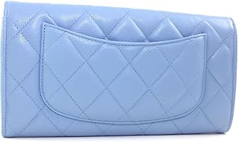 希少☆CHANEL シャネル マトラッセ キャビアスキン 二つ折り長財布 ブルー CHANEL（財布 ・ ブルー・ネイビー/青色系）のフリマアイテム一覧