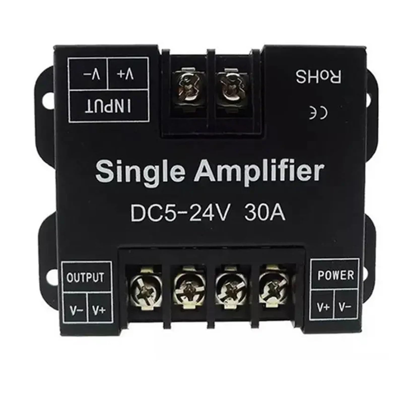 Controlador atenuador LED RGBCW de 30A y 5 canales para tiras de luz DC12V