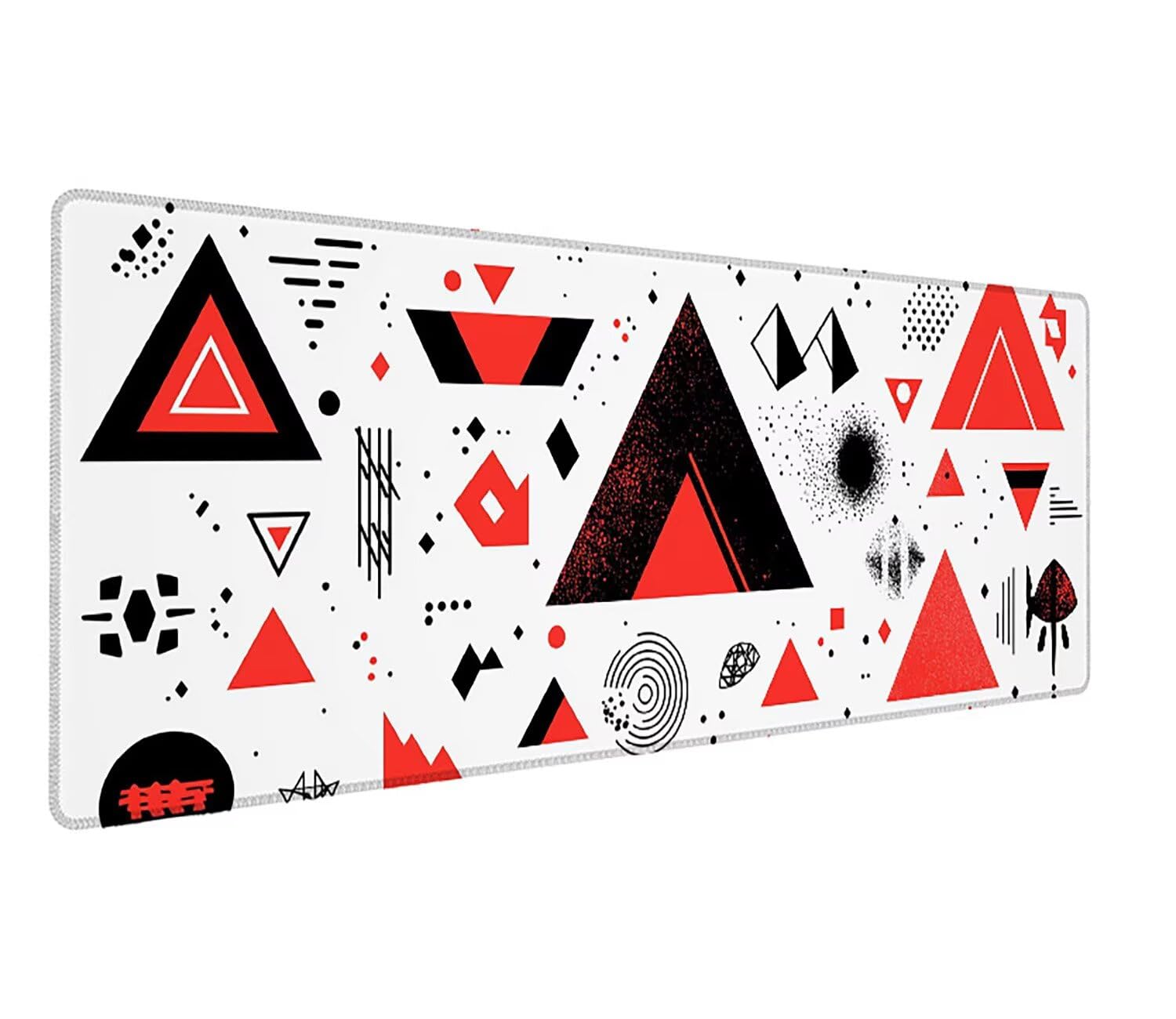 Biała pojedyncza podkładka pod mysz do gier XXL, podkładka pod mysz XXL - 1400 x 600 x 3 mm - podkładka pod mysz matowa, bardzo duża tkanina dla graczy, podkładka pod mysz dla graczy, osobisty -42983