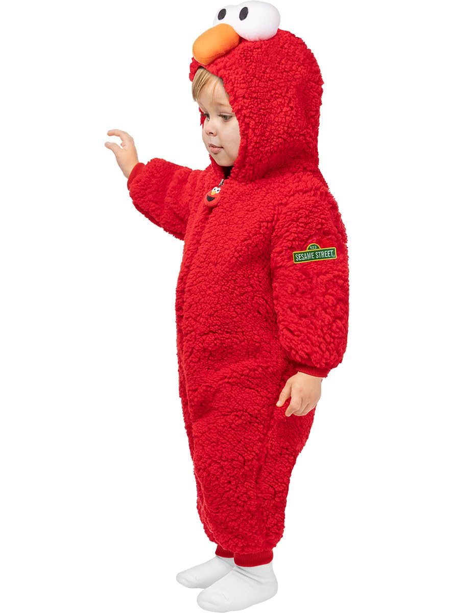 Funidelia | Costume di Elmo - Sesame Street per neonati Sesame Streets & Films & Series - Costume per neonati e accessori per Feste, Carnevale e Halloween