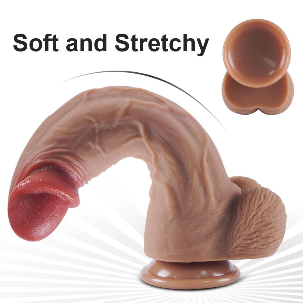24 cm extra large réaliste gode en silicone gros gode anal avec super ventouse mains libres jouer en toute sécurité matériau en silicone épais bande boule adulte sex toys pour femmes