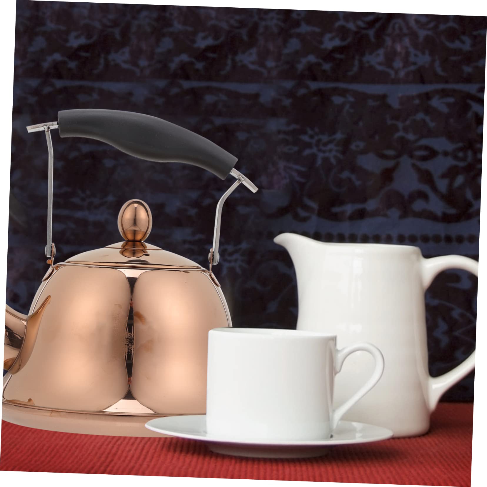 Teiera con fischio Teteras para Hervir Bollitore per acqua Bollitori per tè Piano cottura Bollitore per piano cottura con fischio Teiera per piano cottura Brocca per acqua in acciaio inossidabile P