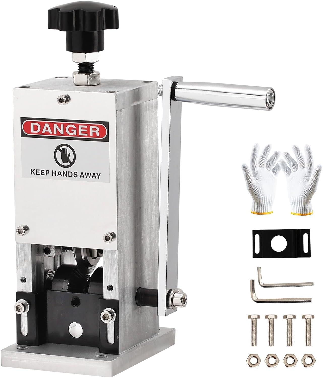 Manual Wire Stripper Machine, 0.06"-1" Wire Cable Stripping Tool, Multi-purpose Copper Drill Wire stripper for Scrap Cable Copper Recycling