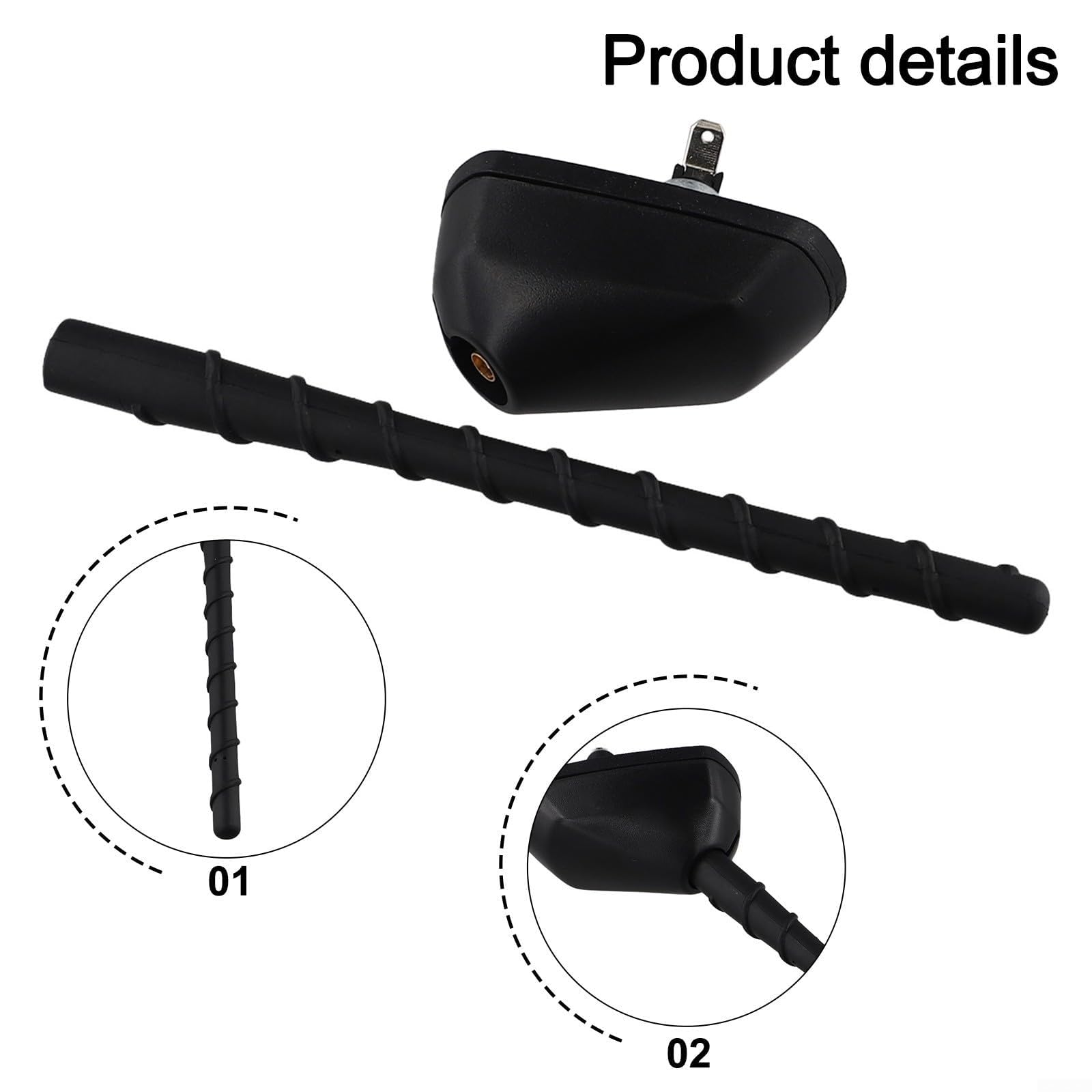 Antenna radio montata sul tetto per Hyundai Tucson IX35 per Kia Sportage 2009-2013 | Per 96210-2S600, 96220-2S000, 96201-2S000 | Costruzione ABS