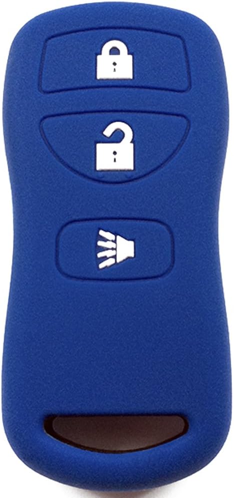 Dark Blue Remote Key Cover 3 Button for NISSAN by First Midwest