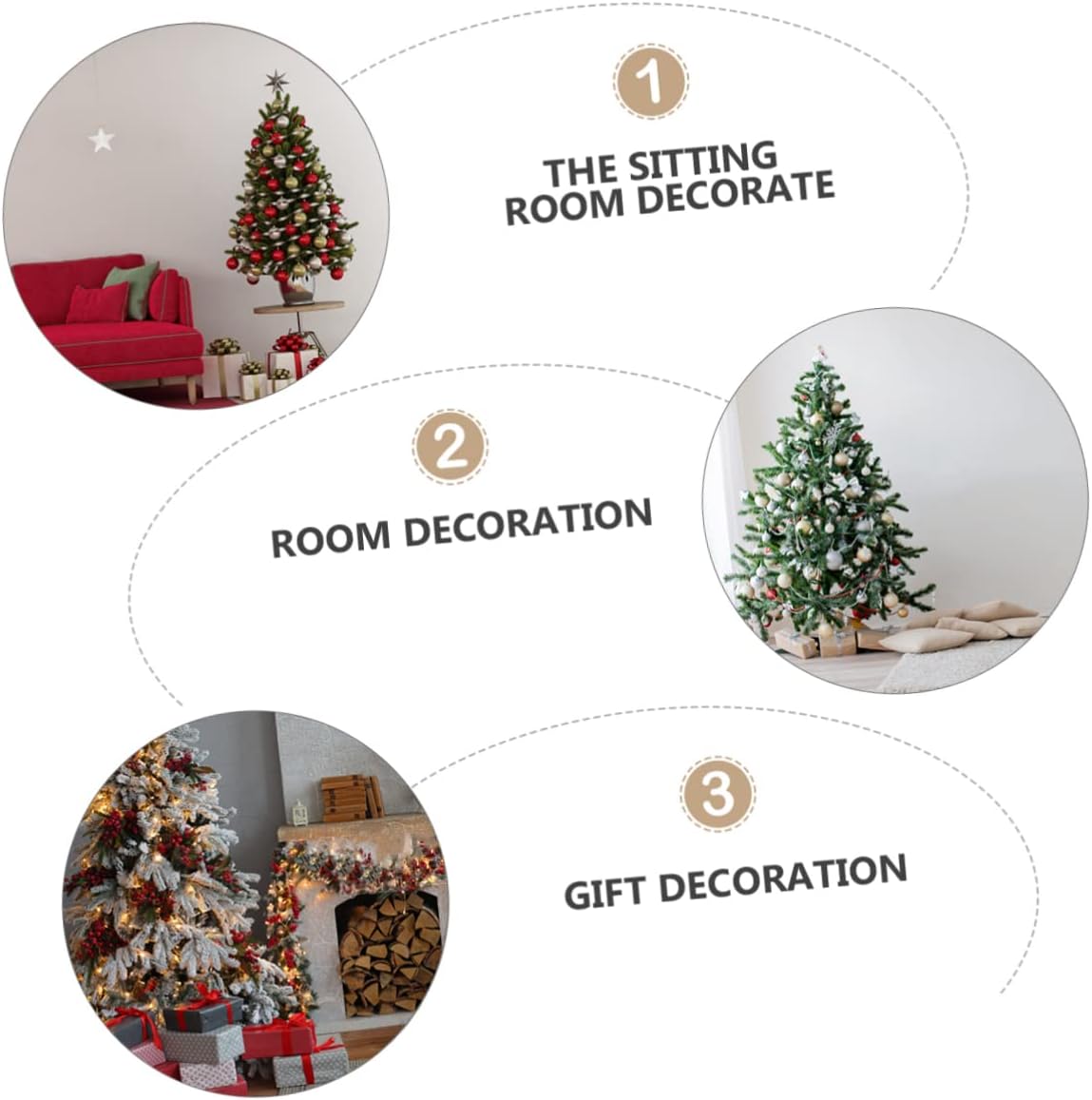 1set Christmas Elk Tray Revolving Candle Holder Creative Handicraft for Holiday Table Decor Elegant Centerpiece for Festive Celebrations and Home Decorations