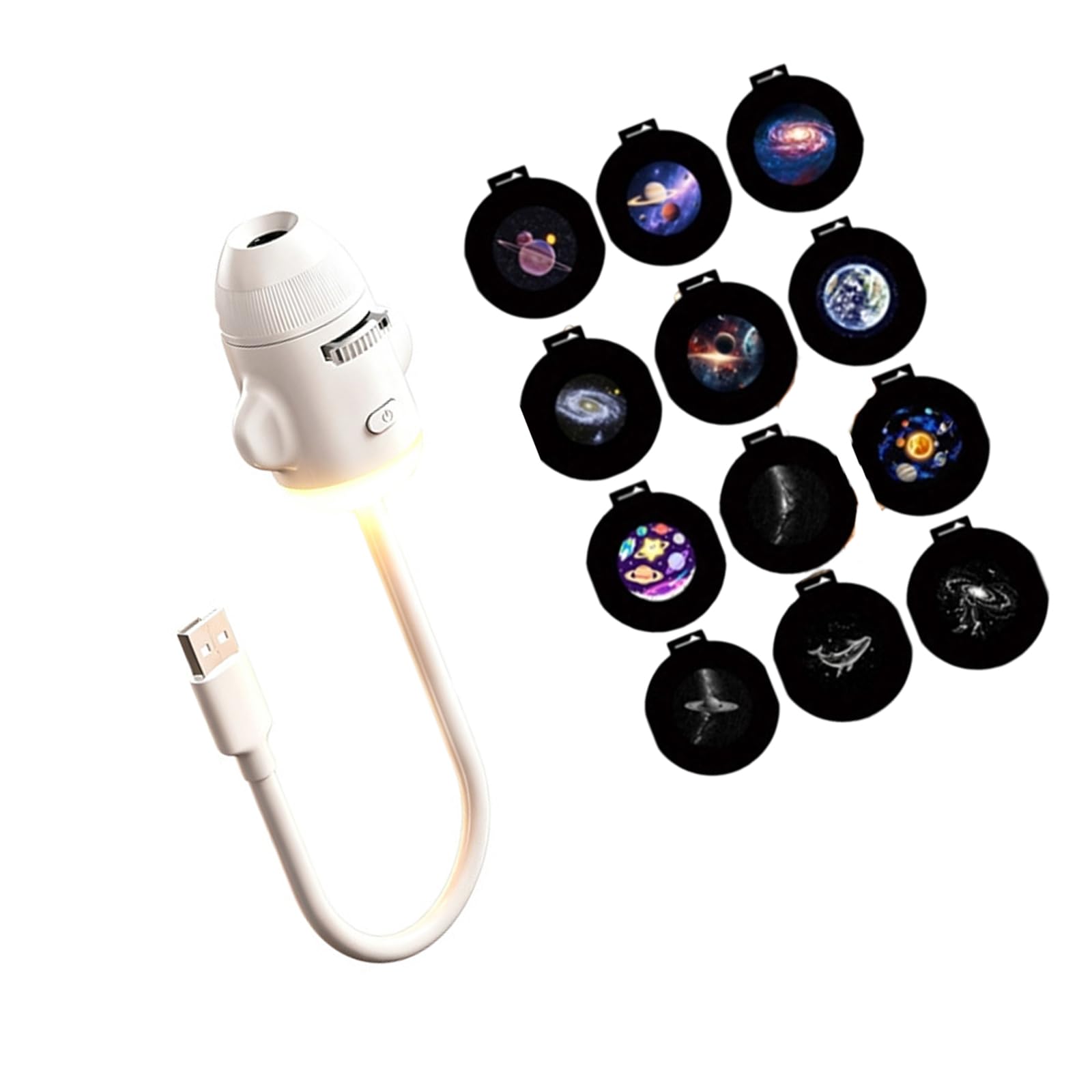 Jazuaiao Multifunctional Planet Projection Light 360 Degree Rotating Atmospheres Night Lamp Decoration for Ceiling & Wall Led Atmospheres Projection Light
