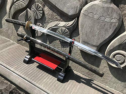 YL Sword Functional Japanese Sword Katana Traditional Hand Forged Clay Tempered Full Tang