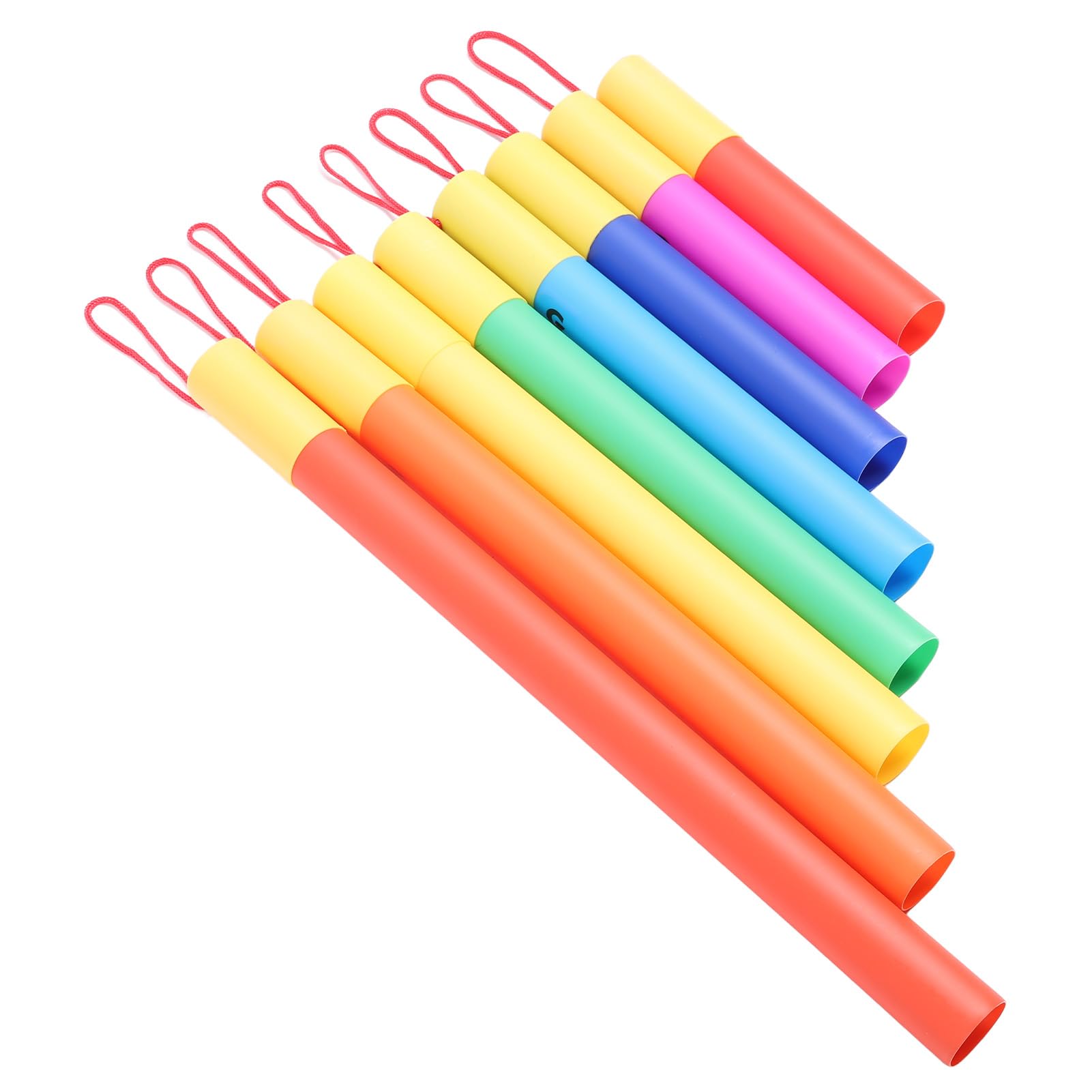 Coinvolgente Set di Tubi Sonori Musicali da 8 Pezzi - Tubi Musicali Interattivi per Bambini - Strumenti a Percussione per la creatività e l'apprendimento della Musica