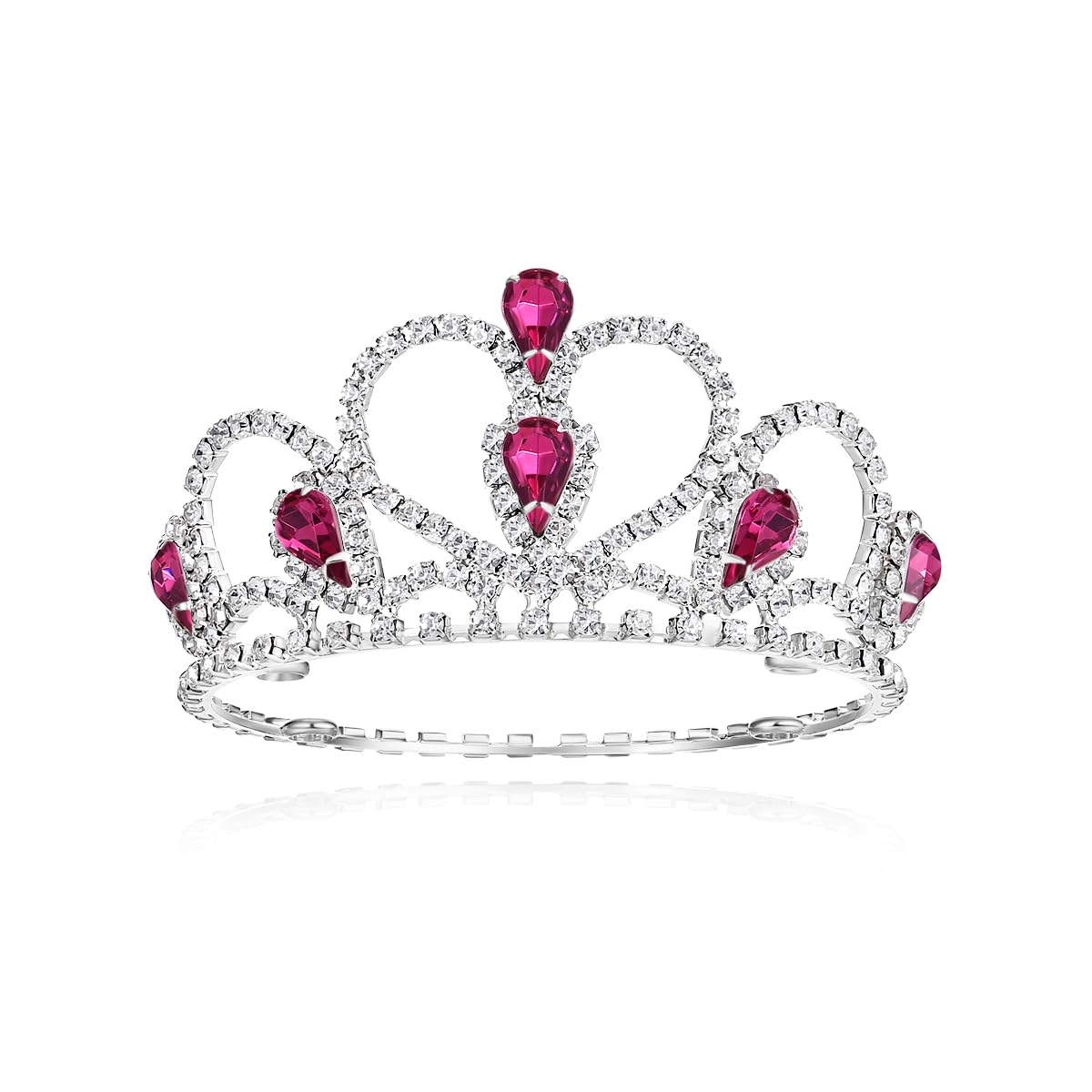 Lovelyshop Princess Pet Tiara Crown for Cats & Dogs, S, Purple