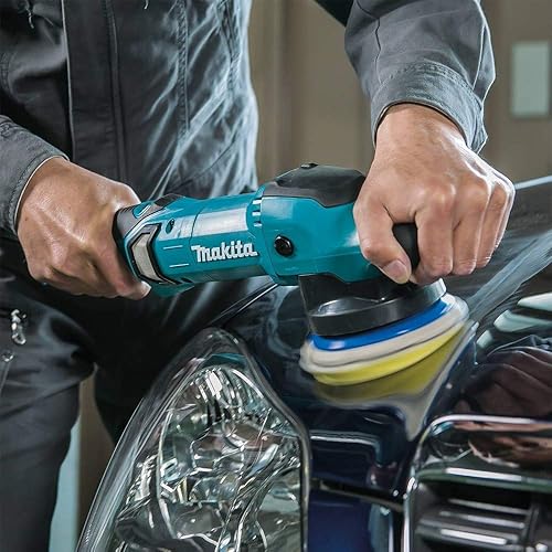 Miniatura 6 de Makita PO5000C Pulidora de órbita aleatoria de doble acción de 5 pulgadas