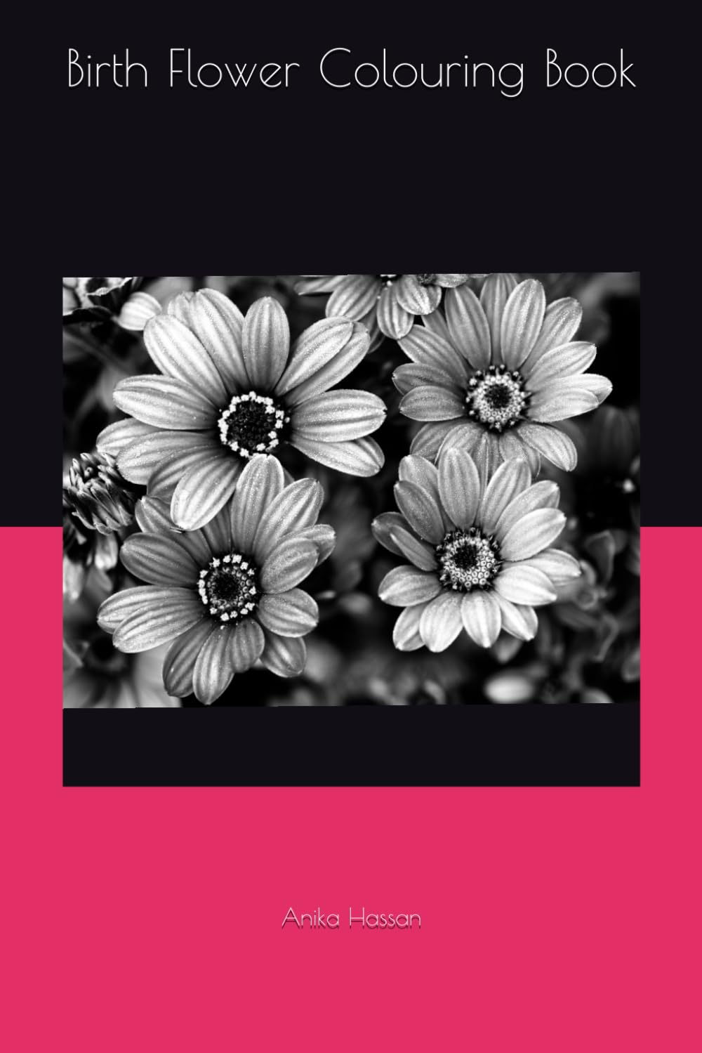 Birth Flower Colouring Book