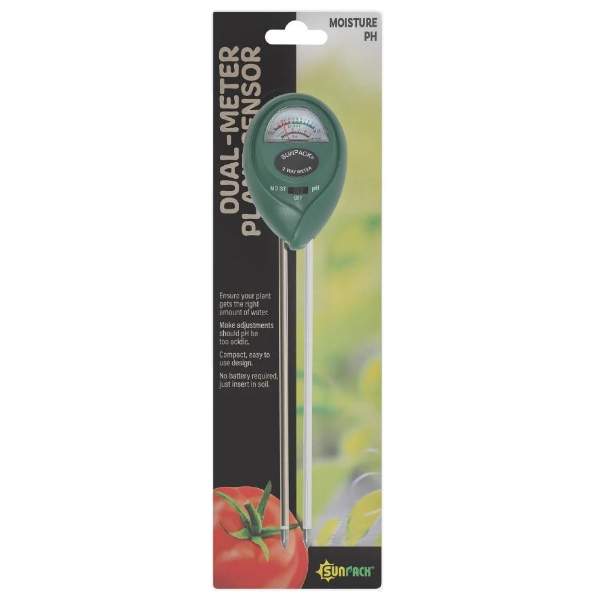 Sunpack Dual-Meter, Moisture & pH - Image 2