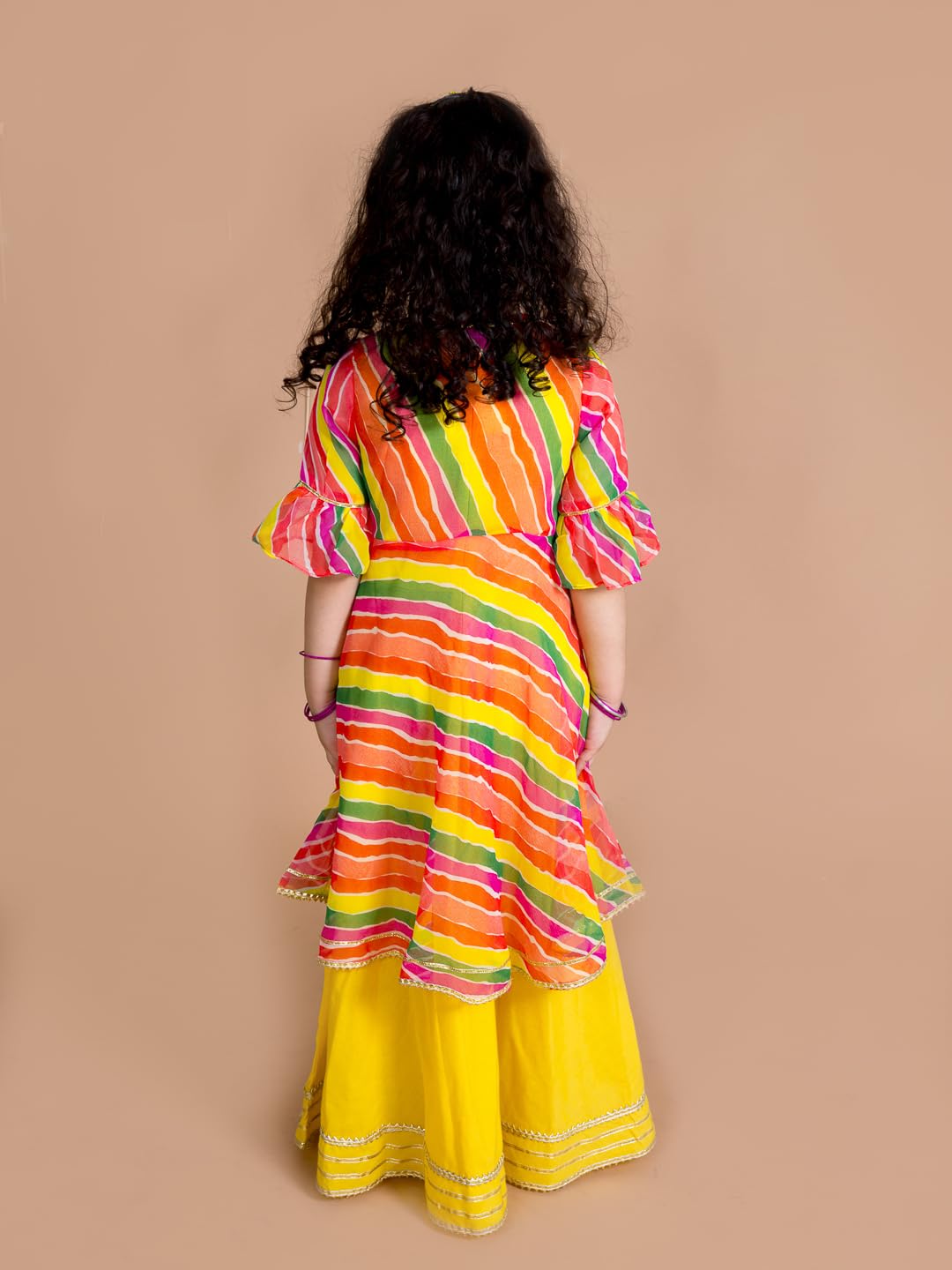 Pspeaches Sukienka w kwiaty z bawełny dla dziewczynek