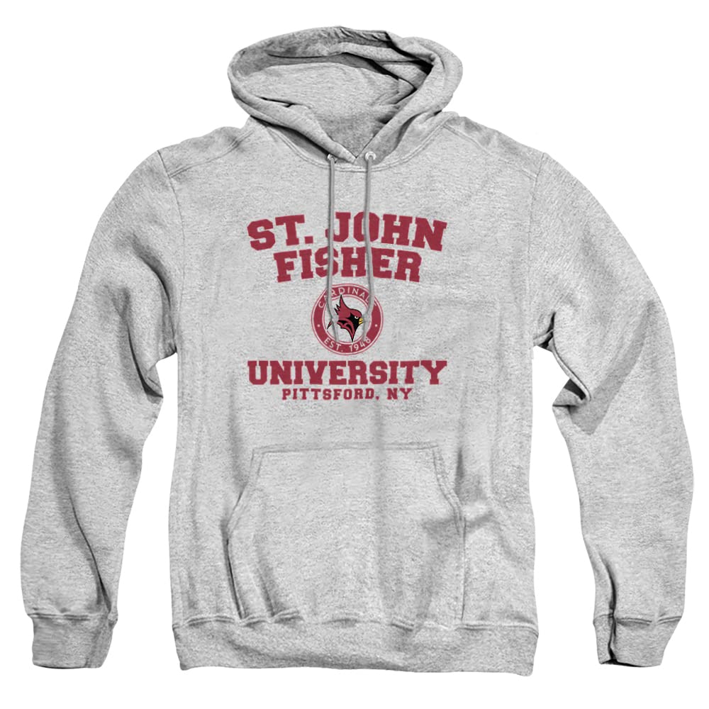 LOGOVISION St. John Fisher College Official Circle Logo Unisex Adult Pull-Over Hoodie