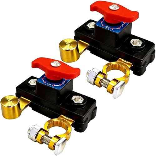 Circuit Batterie Voiture 12V-24V Interrupteur de Déconnexi Coupe