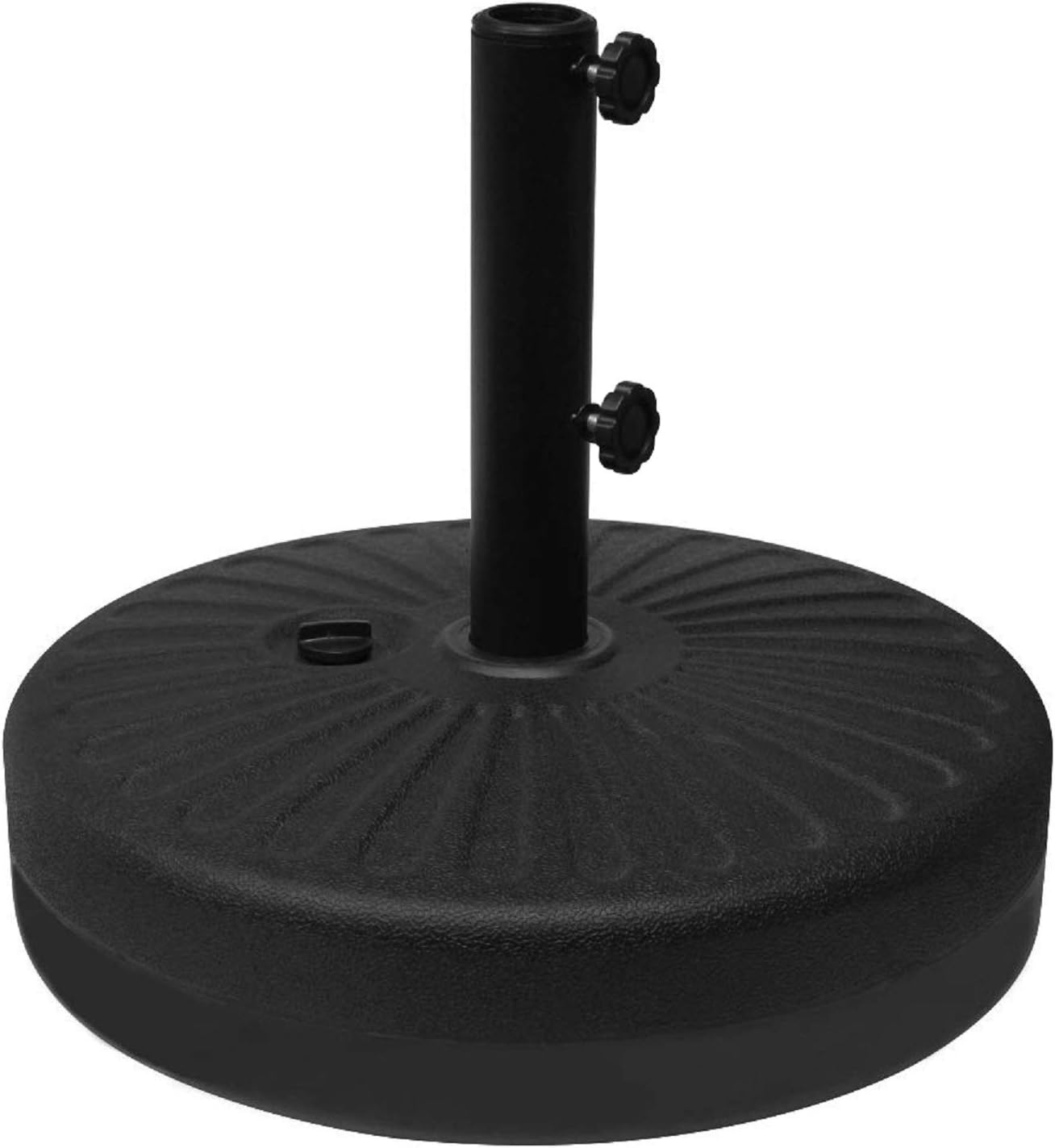 Leisurelife Patio Table Umbrella Stand Base Water Filled