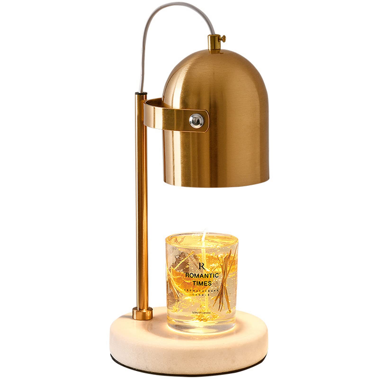 SoulBay Bougie LED Chauffe Plat Rechargeable, Lot de 12 Fausse Bougies à LED Flamme Vacillante