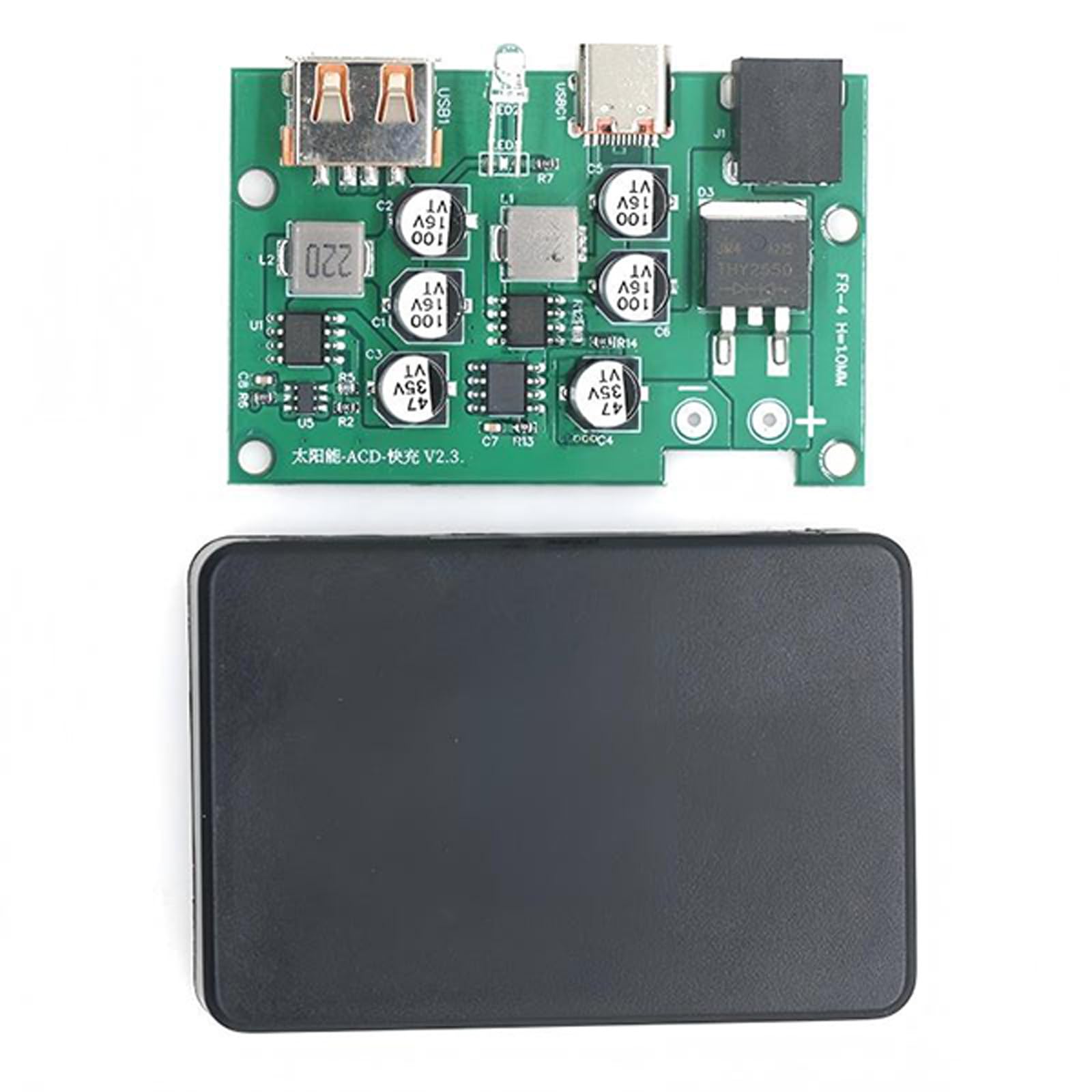 Solar Controller Electricity Stabilizer Solar Inverter Regulator USB Type C Output with QC2.0 Quick Charging for Phone Photovoltaic Power Controller