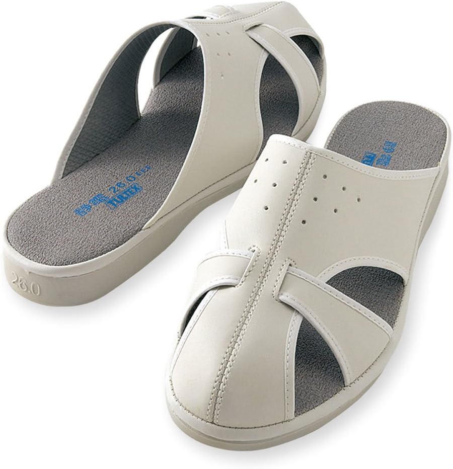 Amazon | [タルテックス] 静電スリッパ #AZ-59705 グレー L（26.0cm