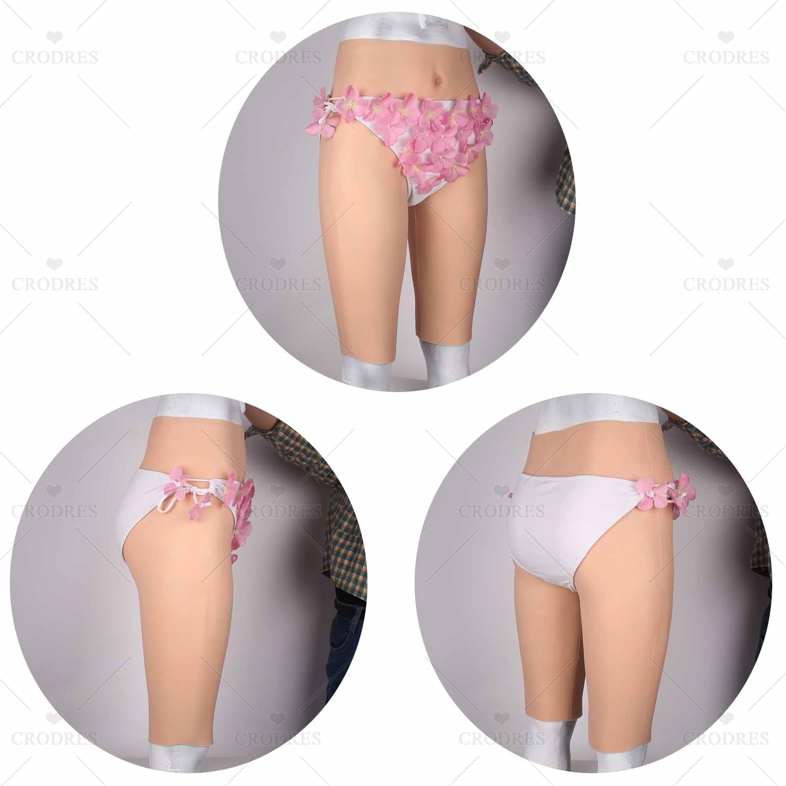 Silikon-Höschen Realistische Sissy-Kunstvagina Boxershorts zum Verstecken Gaff-Höschen Transgender-Unterwäsche für Crossdresser