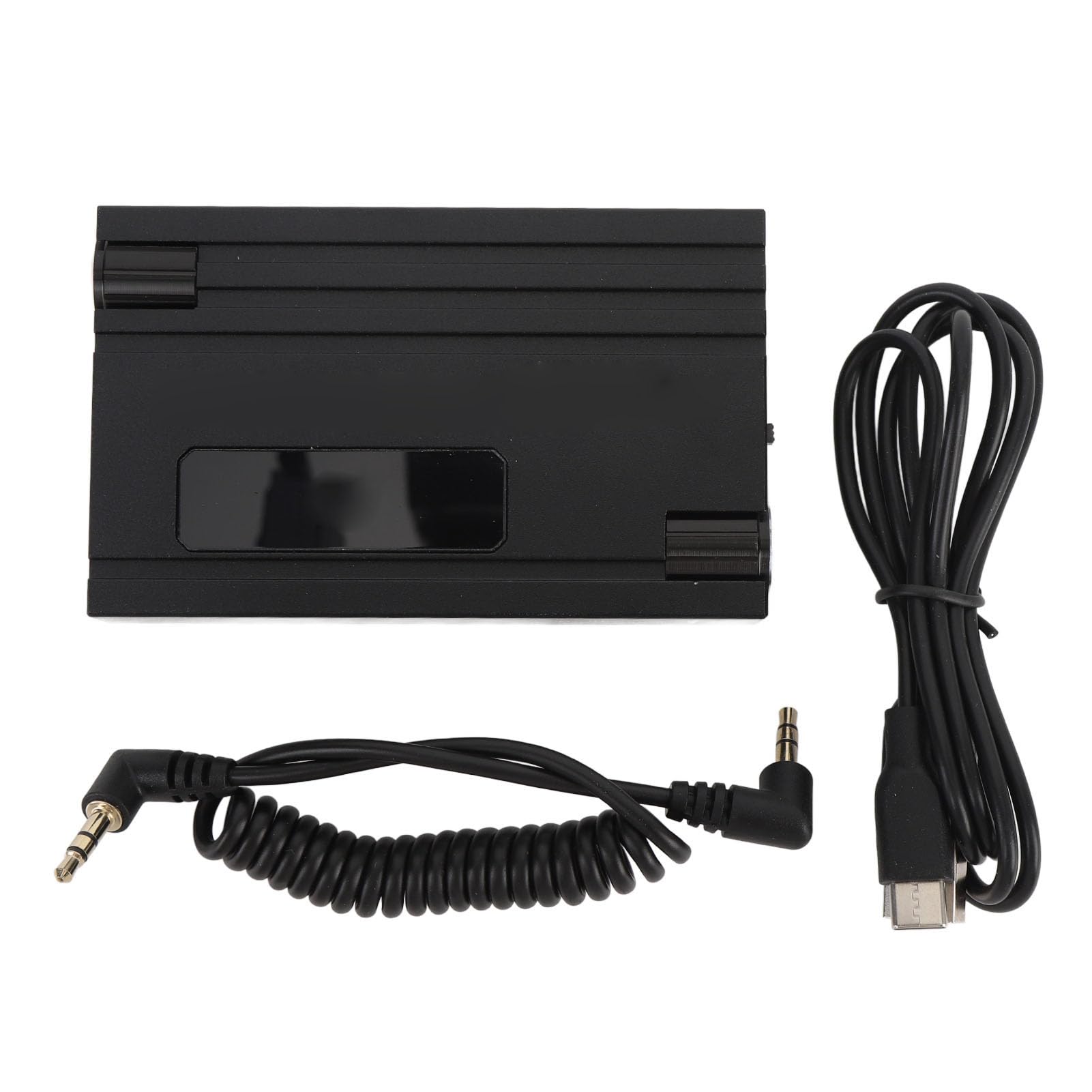 Fabater Amplificatore per Cuffie HIFI Ad Alta capacità Bassi Regolabili per L'ascolto in Movimento Jack da 3,5 Mm Costruzione in Lega di Alluminio