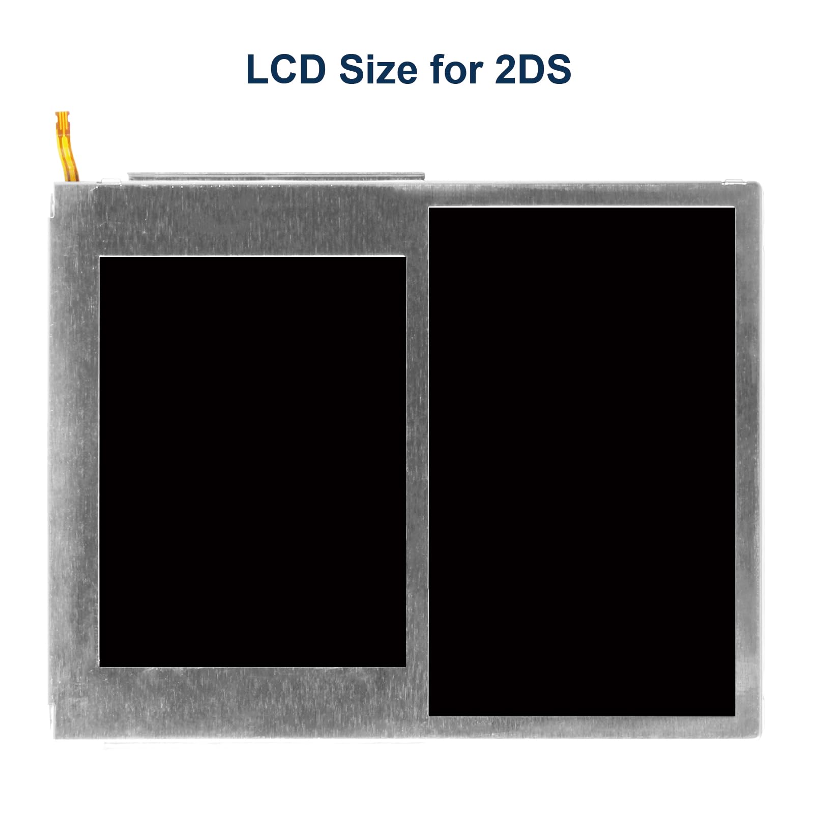 LCD Schermo 2DS LCD Display 2 DS Sostituzione Schermo 2DS 2 DS Display con Riparazione Strumenti (senza Touch Screen)