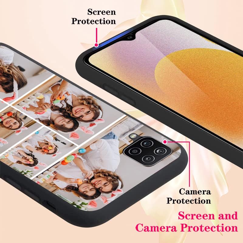 Personalized Photo Customized Gift Custom Phone Case for iPhone 14 13 12 11 PRO MAX XR XS MAX Samsung Galaxy S23 S22 S21 S20 FE Plus Ultra Note 20 10 A14 A54 A03S A53 Cover Case (b-6 Collage)
