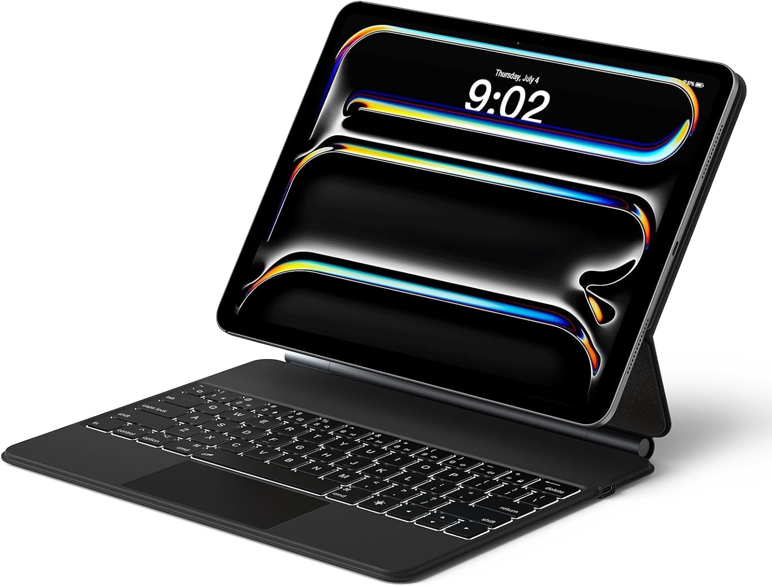 runelk Capa Magic Keyboard para iPad Pro 1 (M4 2024)/M5 2025 com