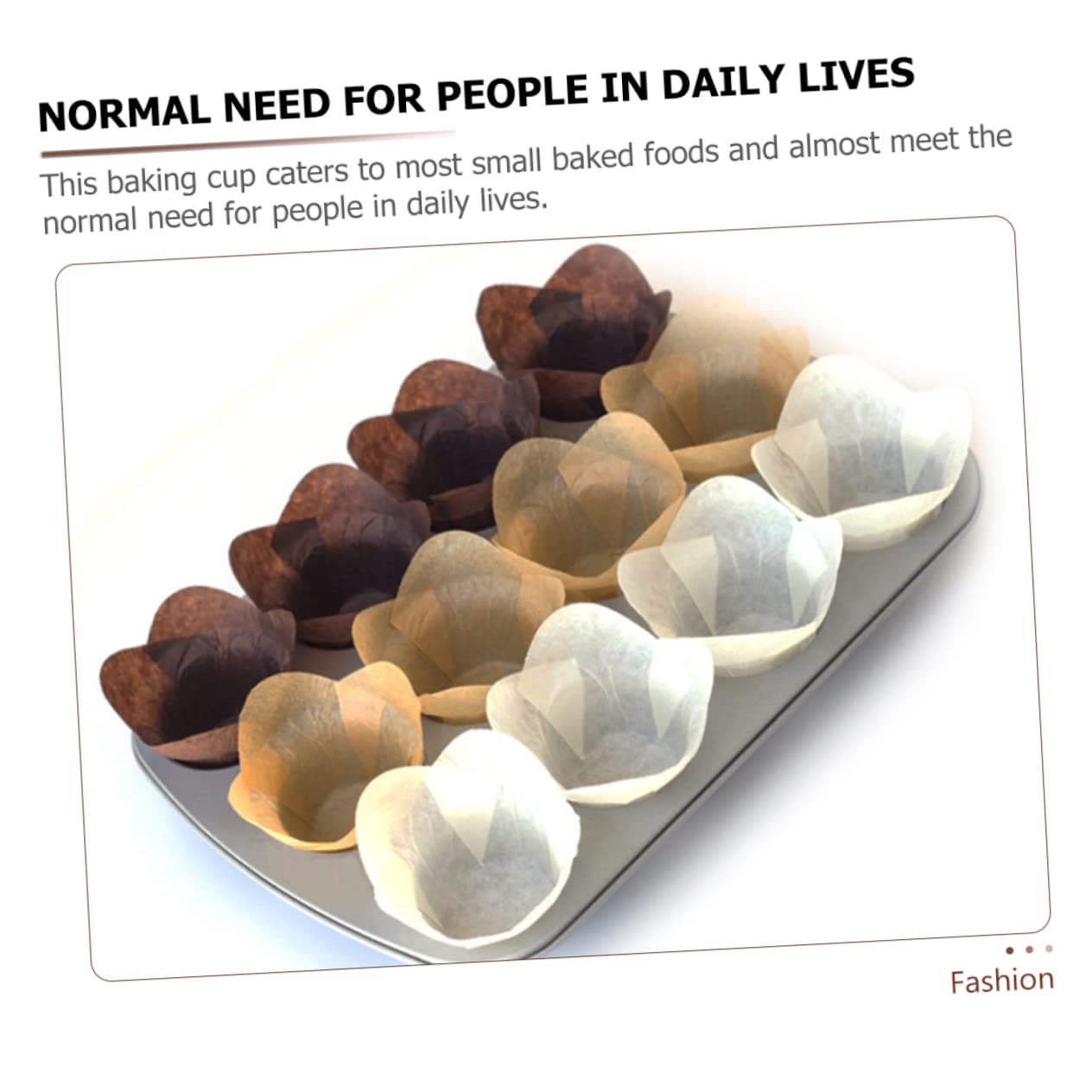 TOPBATHY 400 Pièces Petit Gâteau Papier Anti-huile Conteneur De Petit Gâteau Utiliser Papier D'emballage Chocolat Bonbons Beignet Mini-moules à Gâteaux Noël Inférieur Des Bonbons