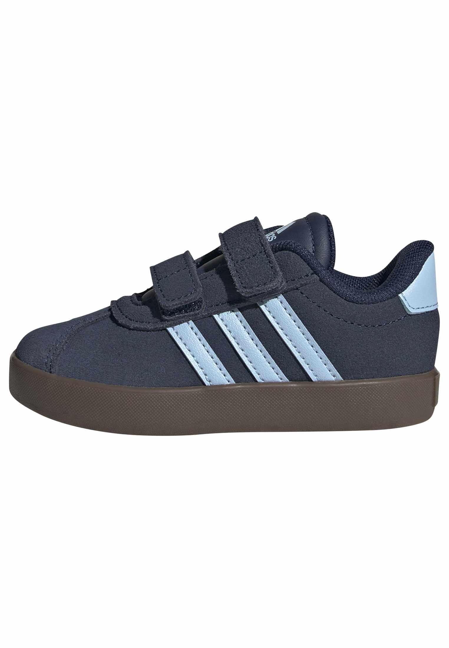 adidas Unisex Baby Vl Court 3.0 Infants Shoes, Night Indigo/Clear Sky/Gum5, 9 UK Child