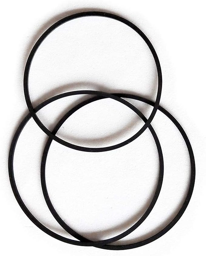 2 Drive Belts and 1 Door Belt 421932601 CD Player Belts for