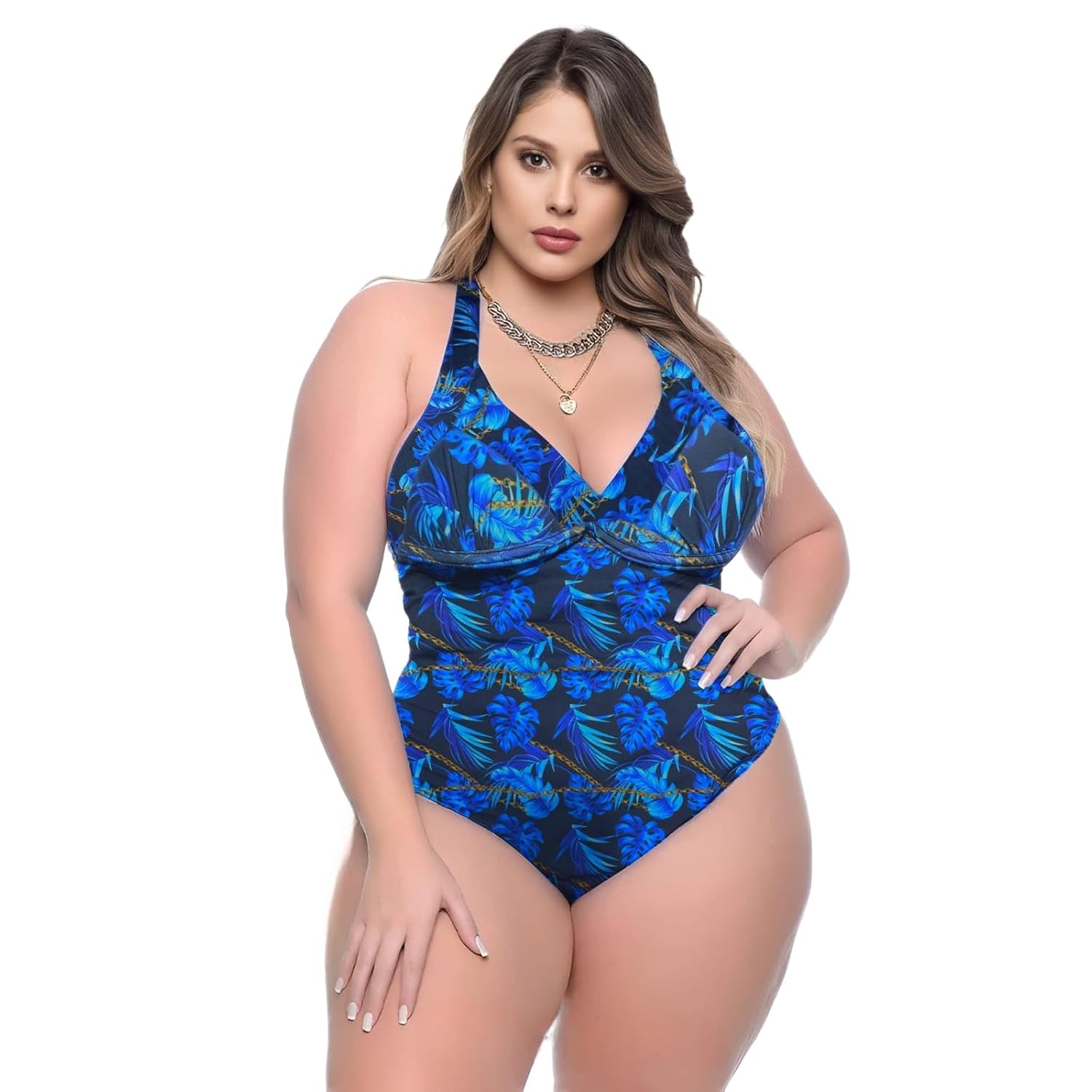 Maiô Bore Plus Size Roupa De Banho Sustentação Com Bojo em promoção! Veja a oferta e mais achadinhos de Moda praia 5 Hoje é o melhor dia para comprar Maiô Bore Plus Size Roupa De Banho Sustentação Com Bojo com aquele preço maroto! Promoção! Aproveite a oferta! 5