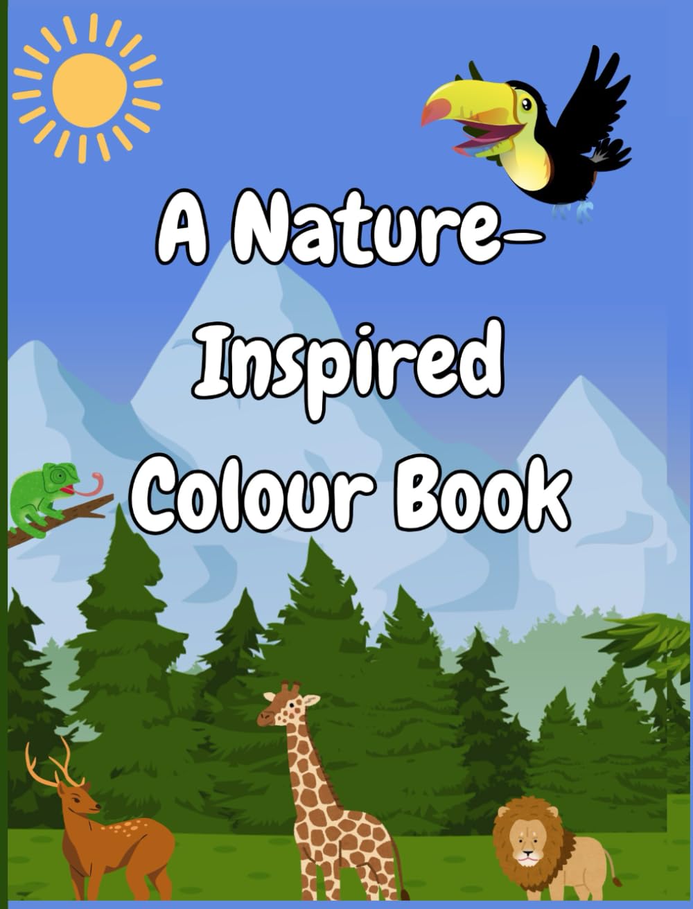 A Nature-Inspired Colour Book: Artful Adventures