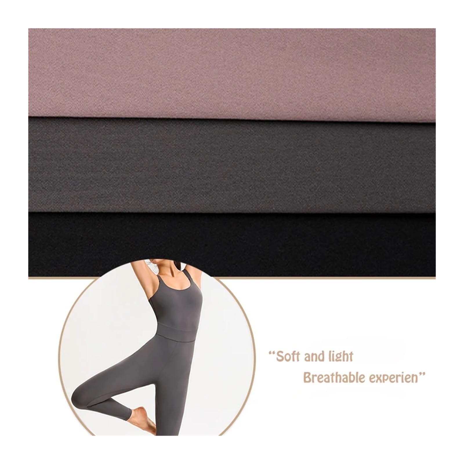 Body de Yoga sin Espalda Traje Deportivo de Verano sin Mangas con Escote en U Profundo y Espalda Hueca for Mujer, for Baile, Fitness, Yoga Atletismo para Yoga