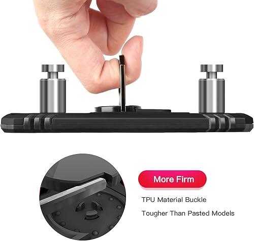 Miniatura 7 de IDweel Funda para iPod Touch 7, para iPod Touch 6 con soporte para automóvil, funda protectora híbrida resistente a prueba de golpes con soporte