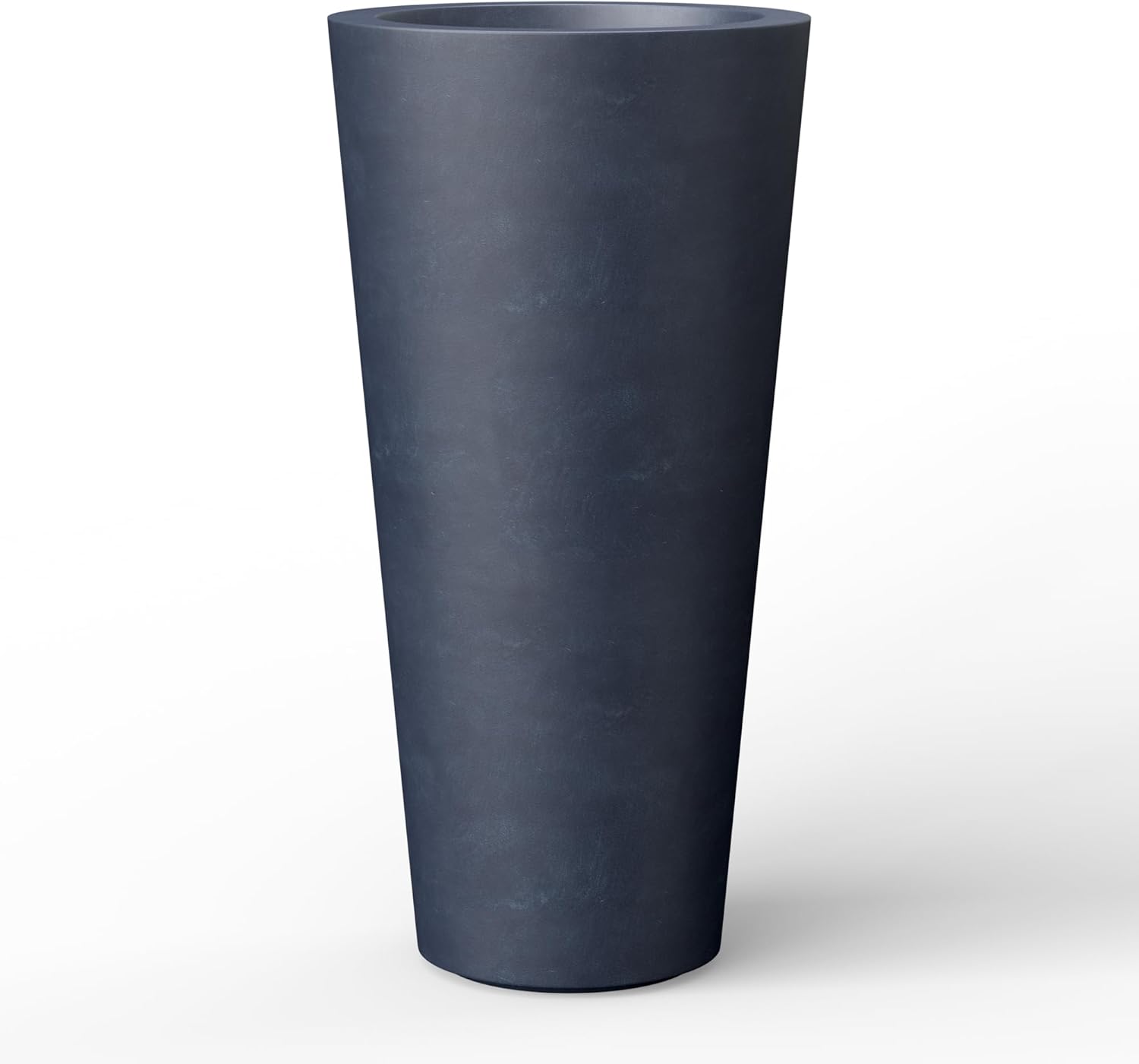 Kante Tall Concrete Planter, 15.8 Inch Height Large Flower Pot for Indoor Outdoor Plants, Suitable for Home, Patio, Garden, Porch, White