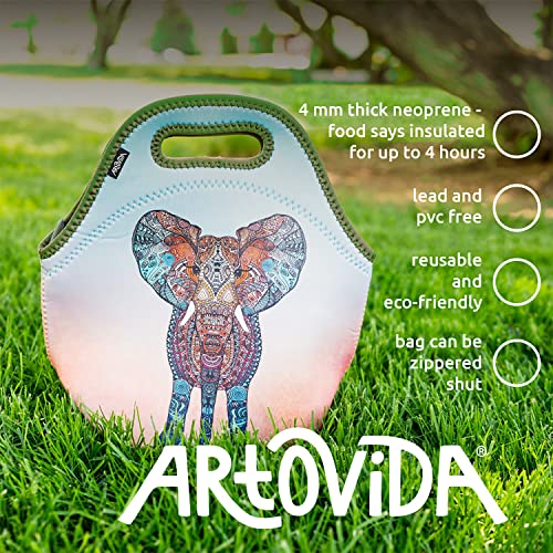 Artovida - Borsa per il pranzo in neoprene