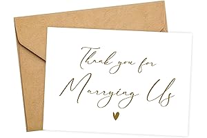 Wedding Day Card - Thank You for Marrying Us