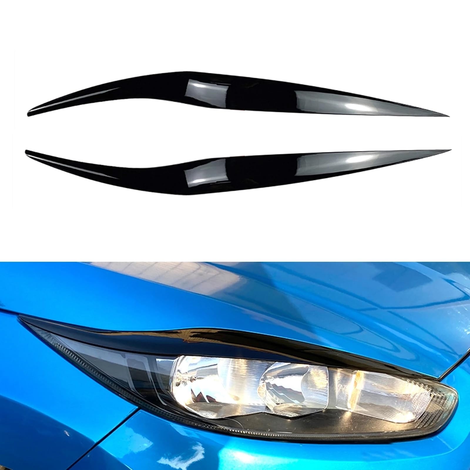 Dla Forda, dla Fiesta MK6.5 2013 2014 2015 2016 2017 reflektor