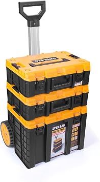 Super Bag Master Case Tekerlekli 3l  Set B y k Teknisyen Tak m  antas