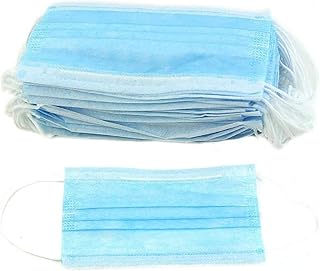 Lada Device FaceMasks 50Pcs, Protective Dustproof Mask Face Mask for Pollen, Smoke, Dust and Outdoor (15111-F)