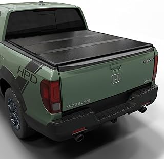 Hard Folding Truck Bed Tonneau Cover |HTF039|Fits 2017-2025 Honda Ridgeline 5' Bed (64