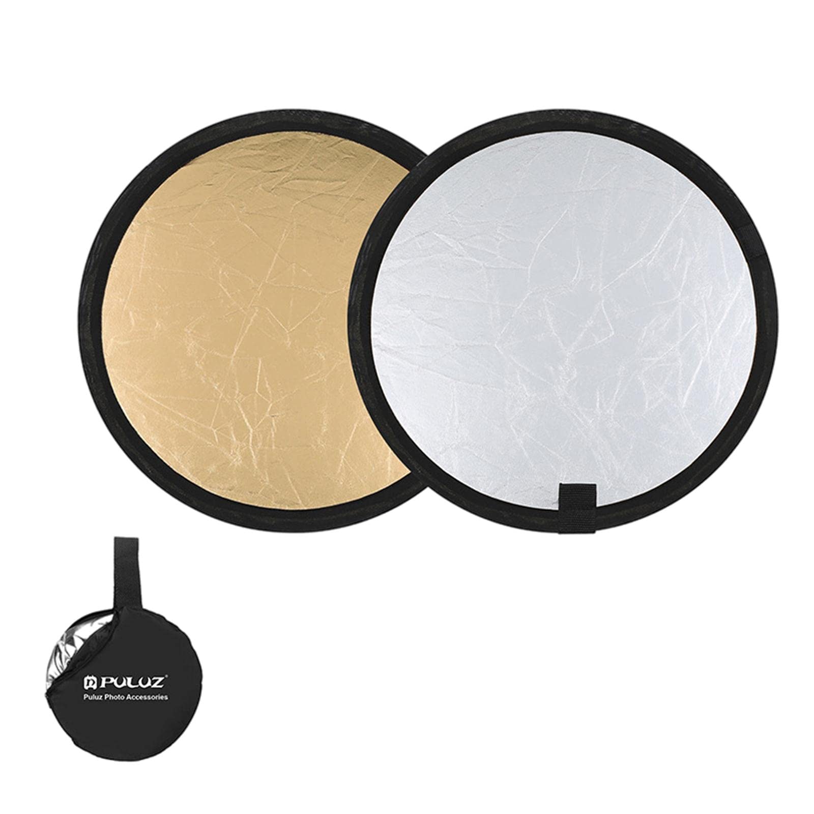 BNF®Mini Light Reflectors Round 12 inch 30cm Gold for Travel Photography Film|Cameras & Photo|Lighting & Studio|Light Controls & Modifiers |Package Includes:1 Piece Mini Light Reflector-image-42