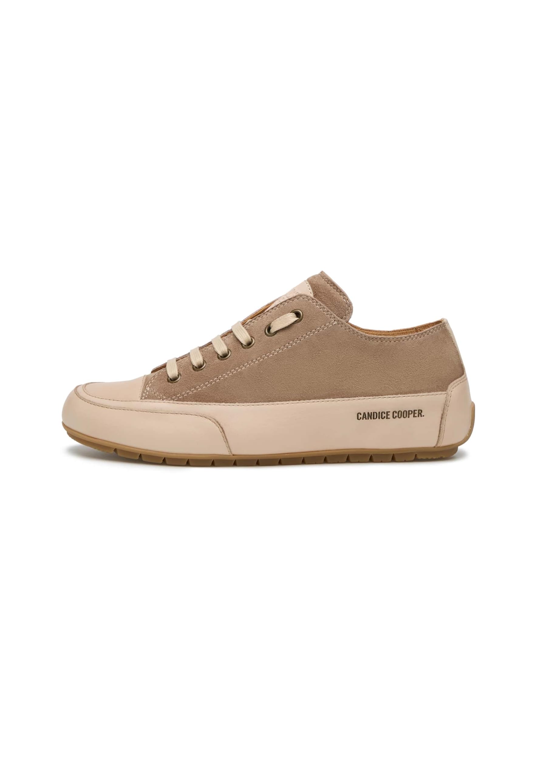 Candice Cooper Sneakers aus Leder und Veloursleder