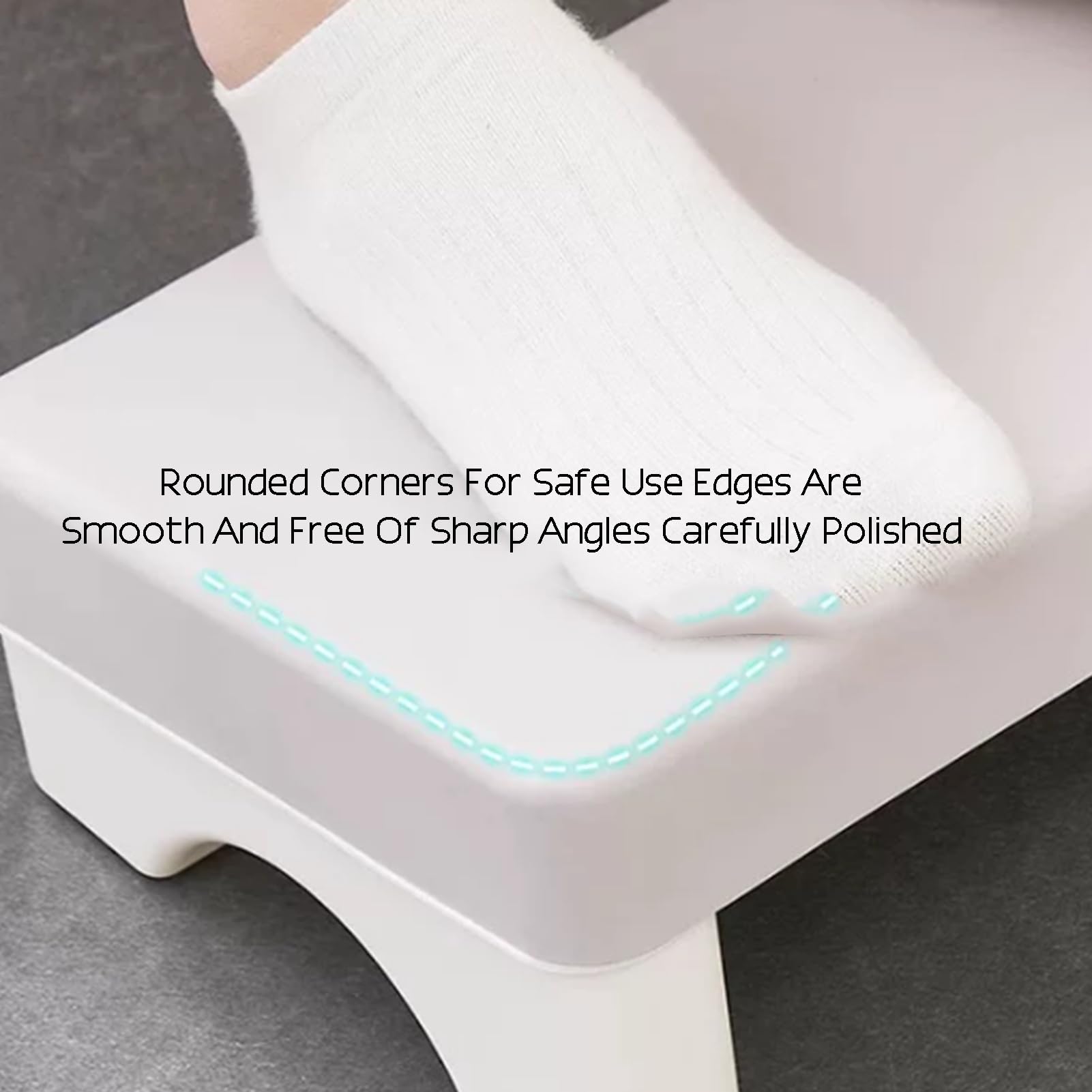 Poggiapiedi Ergonomico Con Angolo Di Inclinazione Di 20° | Poggiapiedi da sotto la scrivania al lavoro, poggiapiedi for sedia for poggiagambe, carico massimo 120 kg(Color1)