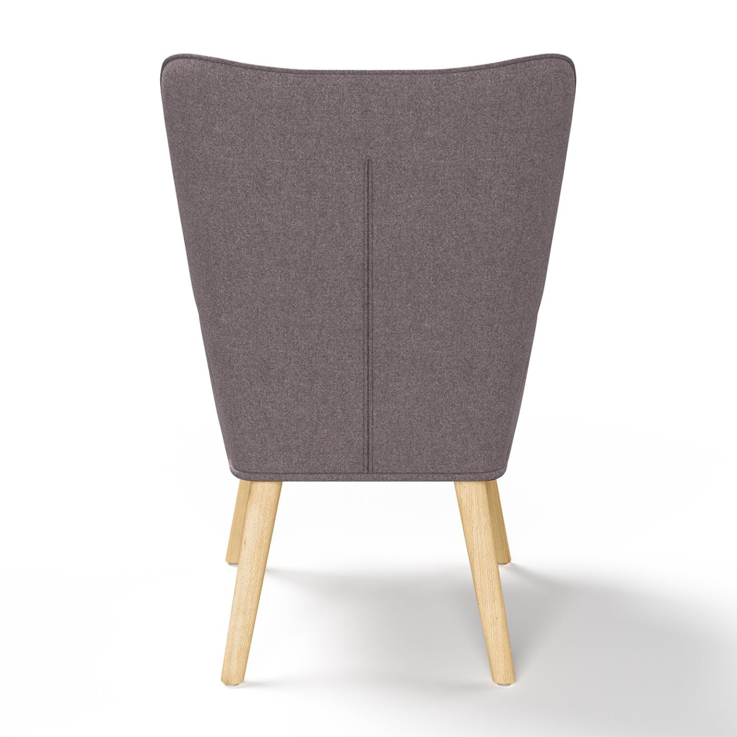 IDMarket - Sillón escandinavo IVAR en tejido patchwork negro, gris y blanco